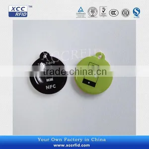 Round Shape Epoxy Nfc Key Tag thumbnail-1