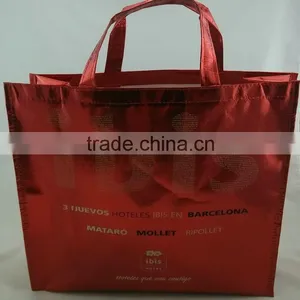 Pp Non Woven With Metallic Cooler Laminated Reusable Tote Bags for Women thumbnail-2