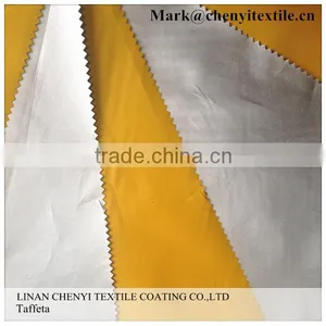 Factory Sale 170T 190T 210T Polyester Taffeta Black Silver Fabric thumbnail-6