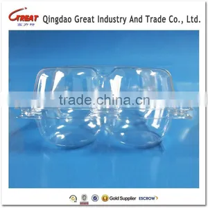 Disposable Plastic Fruit Apple Packaging Tray 4 Apples Packaging Tray Quality Choice thumbnail-4