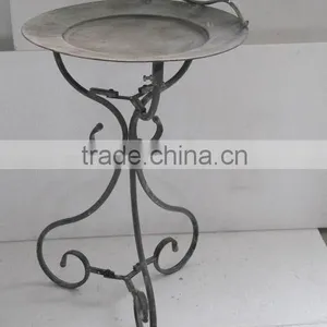 Vintage Country Garden Outdoor Cast Iron Table thumbnail-1