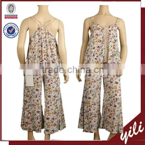 2016 S/S New Design Tank Top With Long Pants Woman Suit thumbnail-1