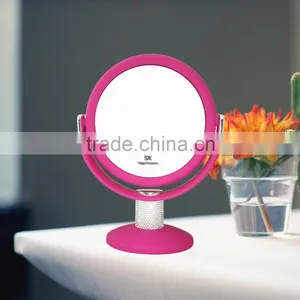 Rosegold Makeup Mirror Vanity Desktop Double Sided 10x Magnifying Mirror Supplier's Choice thumbnail-4