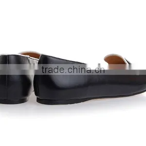 Office's Ladies Black Color Patent Leather Flat Shoes for Ladies thumbnail-2
