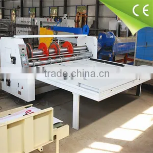 Corrugated Paperboard Slotting Creasing Cutting the Corner Machine, Slotter Pressing the Line Machine thumbnail-1