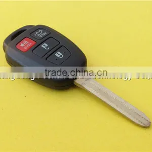 New 3+1buttons Remote Car Key Fob Control for Toyota Prius Key Shell thumbnail-4