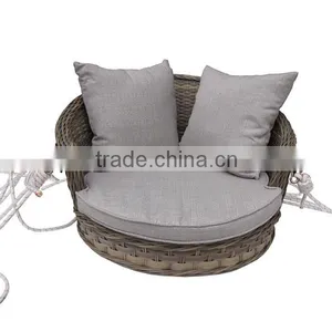 2016 NRW ALUMINIUM OUTDOOR GARDEN RATTAN HANGING CHAIR Quality Choice thumbnail-2