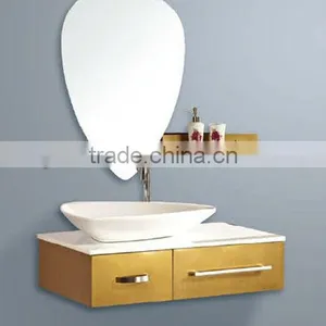 Hotel Golden Stainless Steel Waterproof Bathroom Furniture W8030 thumbnail-1