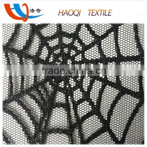 New Printed Design 100 Polyester Mesh Fabric for Girls Party Dresses thumbnail-3