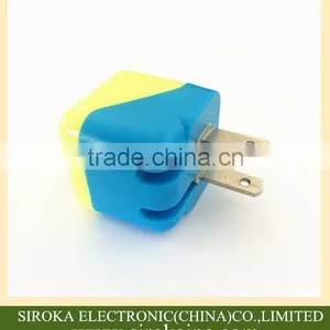 Mobile Phone Accessories 5V 1A Portable Cell Phone Charger With US Folding Plug for IPhone HTC thumbnail-1