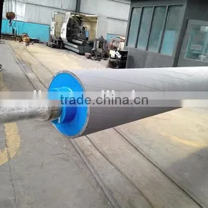 Paper Machine Rewinder Bottom Roll With Tungsten Carbide thumbnail-2