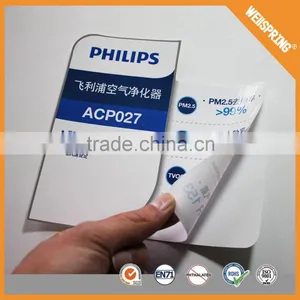 Low Cost Labels Logo Sticker Reusable Self Adhesive Label Sticker thumbnail-6
