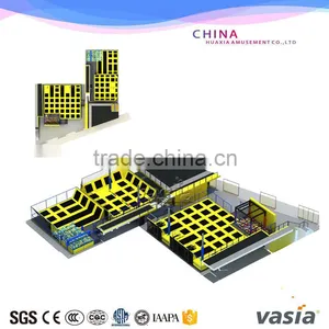 2016 Hot Selling Good Quality Trampoline Park Indoor Playground Supplier's Choice thumbnail-1