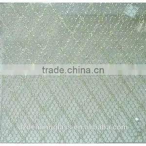 6mm,7mm,10mm Wired Glass With CE,CCC,ISO Certification for Building thumbnail-2