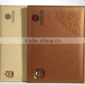 2015newest Design Leather Certificates Folder Customized Leather Certificates Folder A4 Leather Certificates Folder From Factory thumbnail-5