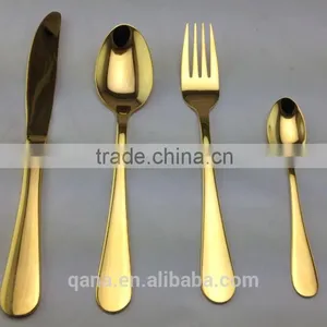 Golden Stainless Steel Tableware Set Wedding Gift Set thumbnail-1