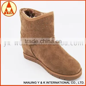 High Quality Commercial Rubber Men Winter Snow Boots Shoes thumbnail-1