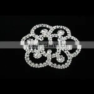 2015 Fashion Round Crystal Applique for Wedding Dress thumbnail-2