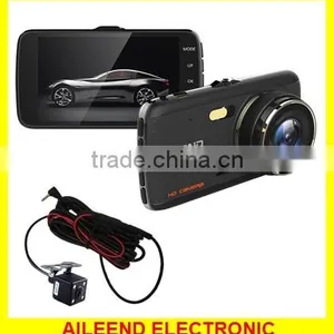 4" IPS HD 1080P Car Dash Cam Camera Dual Front and Rear Cam DVR Dual Cameras Car DVR thumbnail-1