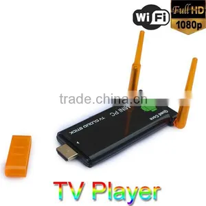 CX919 II Android 4.4 Android TV Stick, Quad Core 2G/8GB Bluetooth Dual External WiFi Antenna 1080P Android TV Dongle thumbnail-2