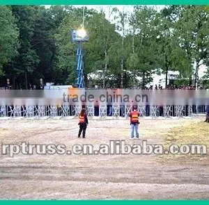 2012 Hot Sell Aluminum Crowd Control Barrier Applied in Parade Routes thumbnail-1