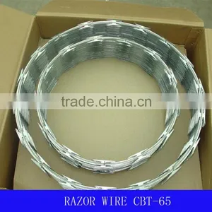 HOT-DIPPED GALVANIZED RAZOR WIRE CBT-65, BTO-22 thumbnail-3