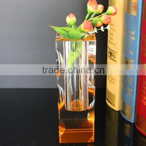 Wholesale Chinese Square Glass Flower Vase Painting Designs thumbnail-6