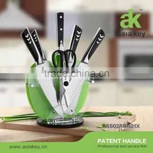 Unique Handle Stainless Steel Knife Set Kitchen Knife Set thumbnail-1
