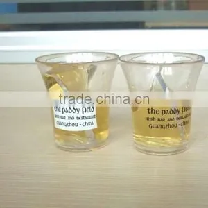 BPA Free 1.5OZ Plastic Shot Glass With Bottom thumbnail-2