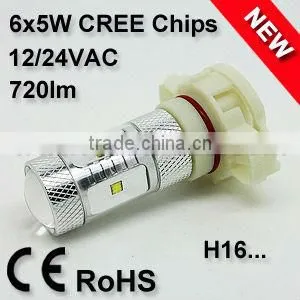 2013 High Power Car LED Lamp30W CREE H4/H7/H8/H9/H11/H10/9005/9006/H16/P13 Car LED Light thumbnail-1