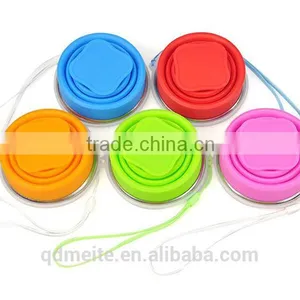 Silicone Rubber Folder Cup /drinking Silicone Folding Cup thumbnail-4