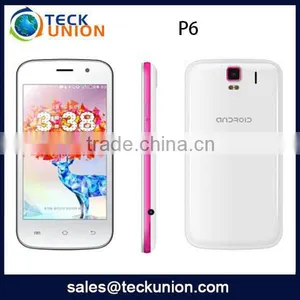 4inch Mobile Phone MTK6572 P6 Dual Camera Android4.4 3G Smart Phone thumbnail-4