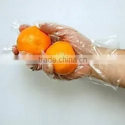 HDPE/LDPE Food Grade Hand Gloves Pe Disposable Plastic GLoves for Cleaning thumbnail-1