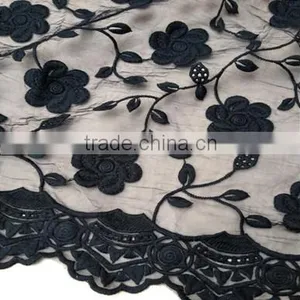 Embroidery Fabric or Gold Sequin or Silver Sequin Fabric thumbnail-6