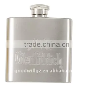 Flask/ Hip Flask/ Stainless Steel Hip Flask/ Metal Flask thumbnail-1