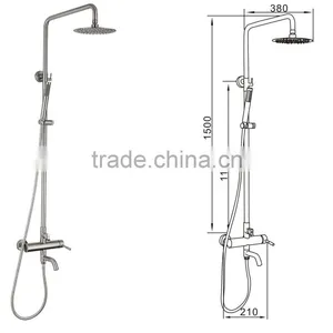 SUZAN(1103) Last Long Time and Durable High Quality Sus304 Lead Free Stainless Steel Big Rain-shower&faucet(1103) thumbnail-1