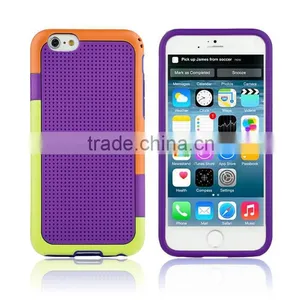 New Style Colorful Hybrid Case for Iphone6 6s Contrast Color PC + TPU Back Cover Case For Iphone 6 6S thumbnail-4