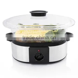 3 Layer Home 800W Electric Steamer XJ-5K118 thumbnail-3