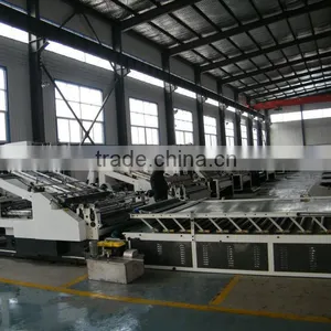 2016 Hotest Full Automatic Flute Laminating Fou Carton Box Machine thumbnail-5