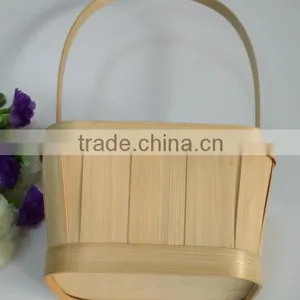 Bamboo Weaving Flower Hanging Basket thumbnail-3