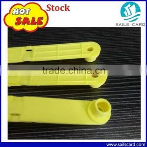 118*18mm Yellow Animal Sheep Goat Ear Tag With Laser Printing Number Most Popular thumbnail-3