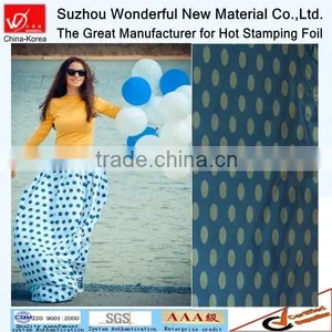 Dot Pattern With Black and White Color Hot Stamping Foil for Fabric thumbnail-2