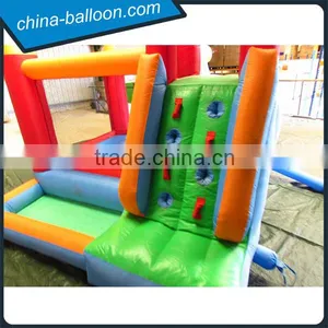 Happy Inflatable Bouncer Combo,giant Inflatable Bouncer Slide With Pool for Kids Supplier's Choice thumbnail-2