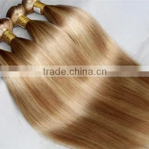 Fast Shipping Cheap Hair Extension Unprocessed Two Tone Human Hair Weave thumbnail-5