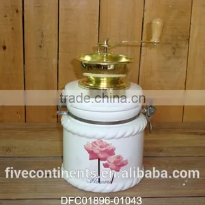 New Manual Ceramic Coffee Grinder Coffee Maker thumbnail-1