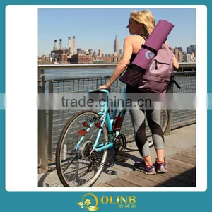 Yoga Mat Backpack; Multi-Purpose Crossbody Sling Backpack; Good for Hiking, Biking, Walking, Travel, Sport and Beach thumbnail-6