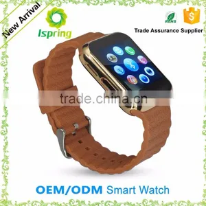 Wrist Watch With Gsm,Camera,And Sim Card Smart Watch Phone For Iphone6 Samsung Android Phone thumbnail-1