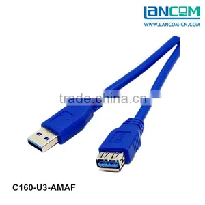 Blue Color Usb 3.0 AM to AF Usb Receipt Printer Cable thumbnail-1