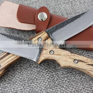 OEM Fixed Knife Handmade With Wood Handle UD50088 thumbnail-2