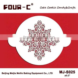 French Medallion Cake Topper Stencils,fondant Stencils,sugar Art Tools thumbnail-1